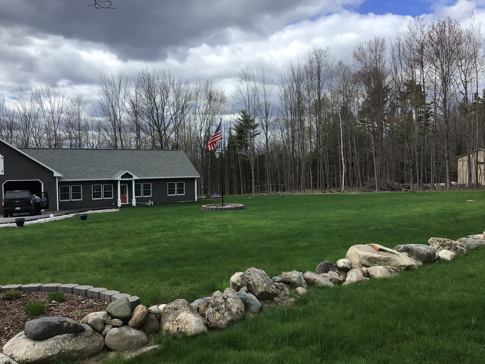 A Maine home along our service route