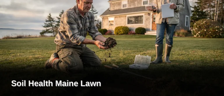 Strong turf starts below the surface, not above it. Soil health Maine lawn management determines